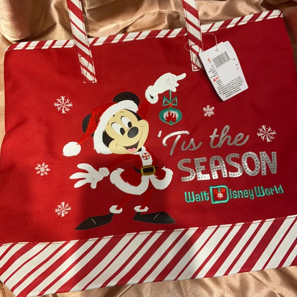 Disney Christmas Tote Bag